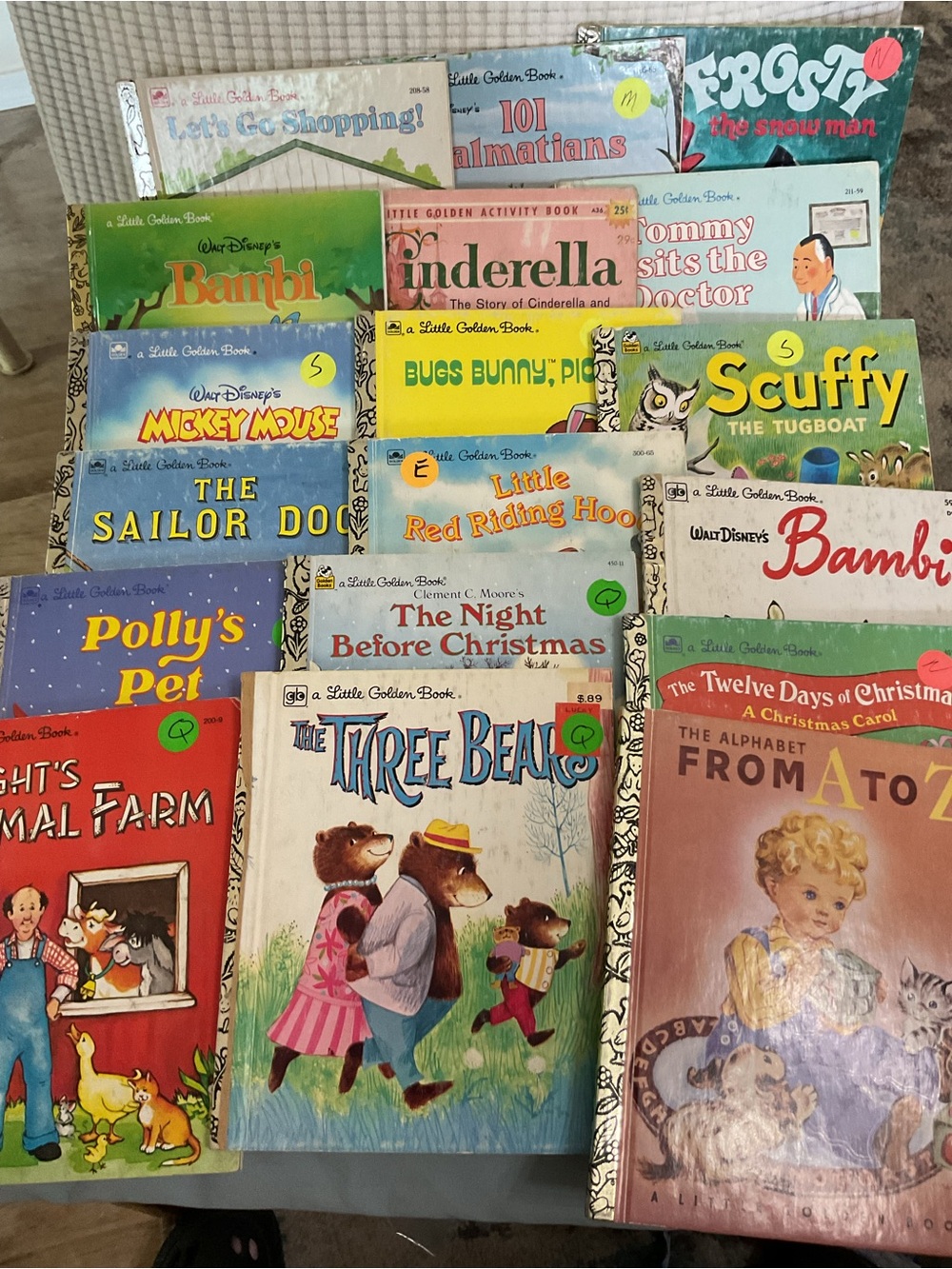 Little Golden Books Classic Stories Collection - Multicolor Lot of 18 books (A)